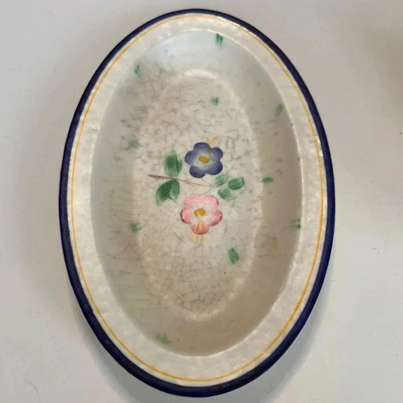 Rare Snow Glazed Crown Ducal Gravy Boat from England - Picture 7 of 10